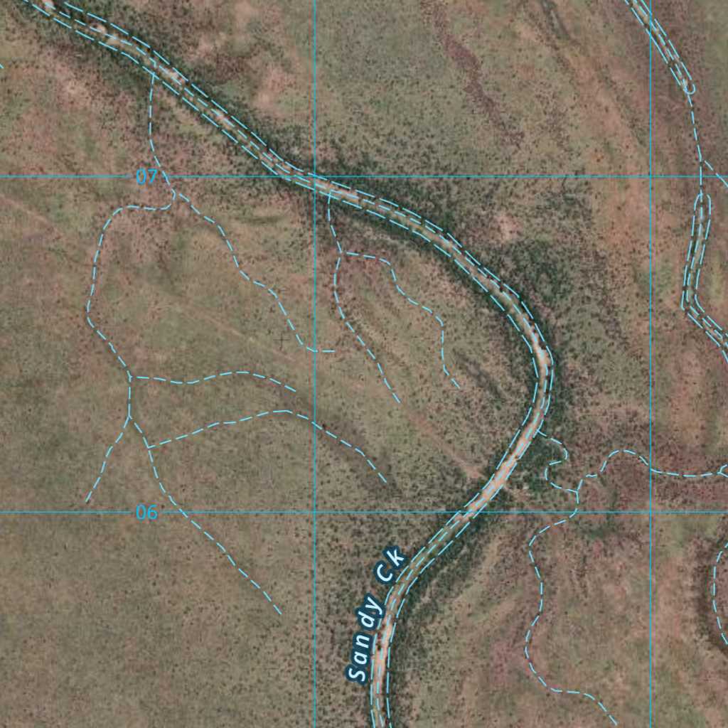 Cowan Downs (7060-32i) Map by Department of Natural Resources and Mines ...
