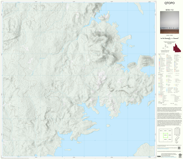 Cranbourne (8256-112) Map by Department of Natural Resources and Mines ...
