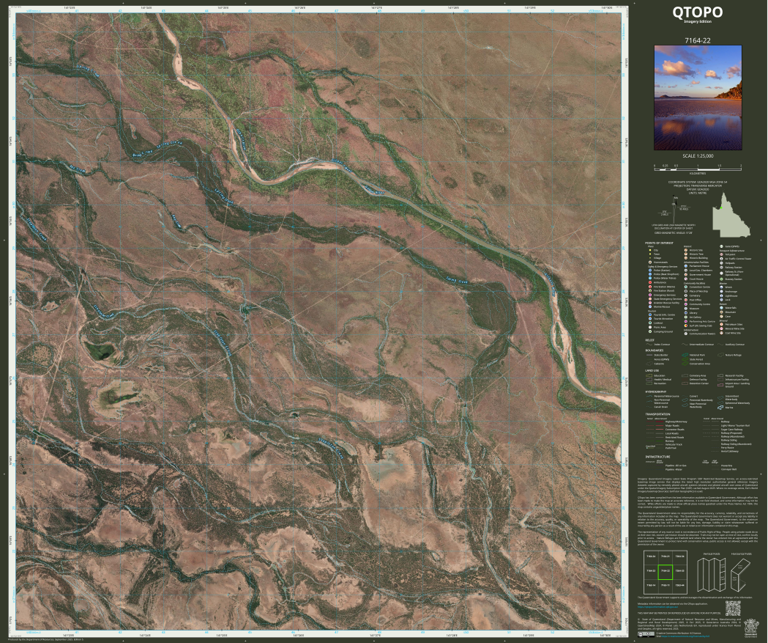 Delta Downs (7164-22i) Map by Department of Natural Resources and Mines ...