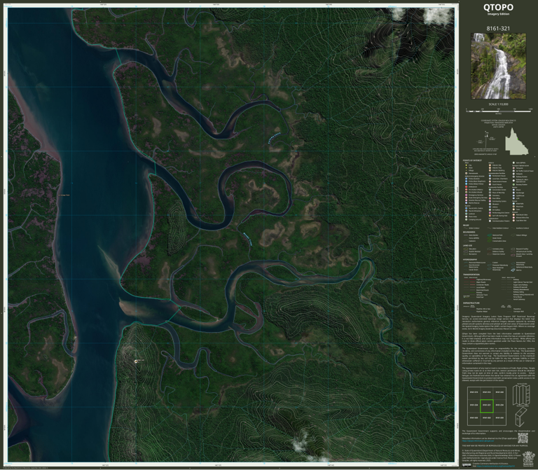 Deluge Inlet (8161-321i) Map by Department of Natural Resources and ...