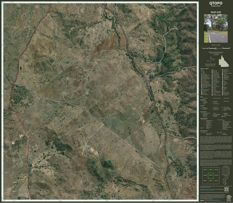 Didcot (9247-233i) Map by Department of Natural Resources and Mines ...