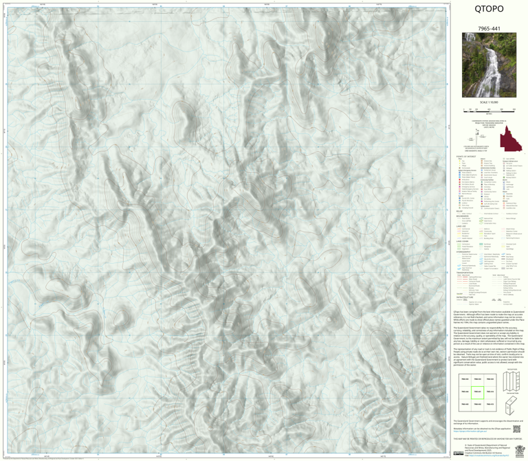 Diggers Creek (7965-441) Map by Department of Natural Resources and ...