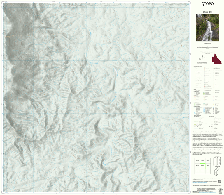 Diggers Creek (7965-444) Map by Department of Natural Resources and ...