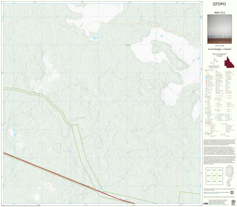 Donald Creek (9047-313) Map by Department of Natural Resources and ...