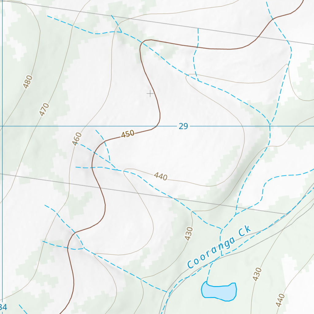 Downfall Creek (9144-242) Map by Department of Natural Resources and ...