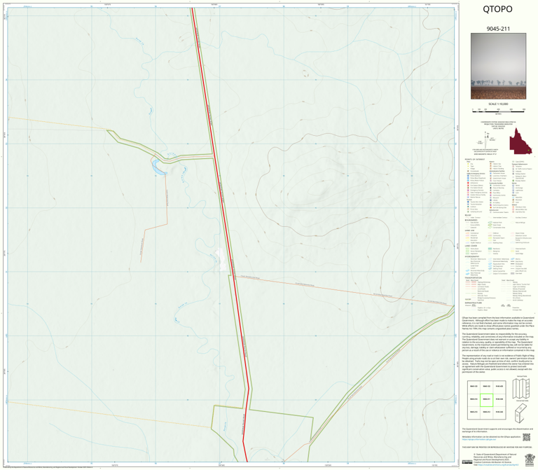 Durah (9045-211) Map by Department of Natural Resources and Mines ...