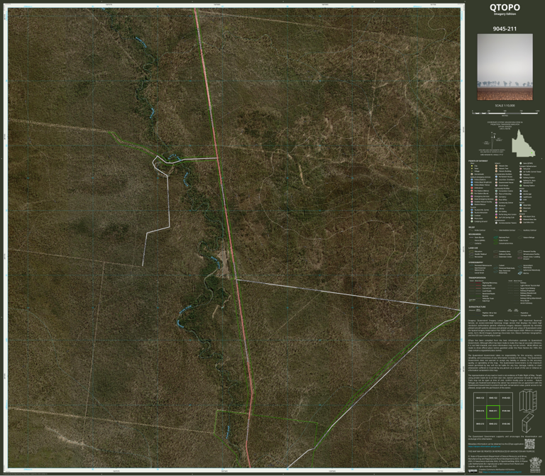 Durah (9045-211i) Map by Department of Natural Resources and Mines ...