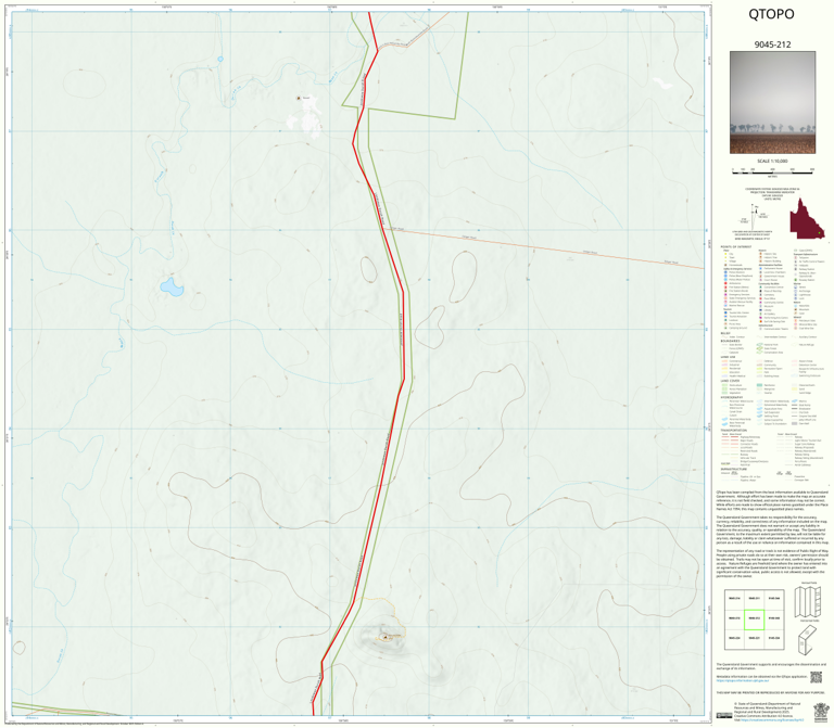 Durah (9045-212) Map by Department of Natural Resources and Mines ...