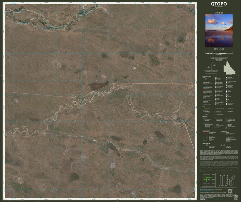 East Haydon (7162-21i) Map by Department of Natural Resources and Mines ...