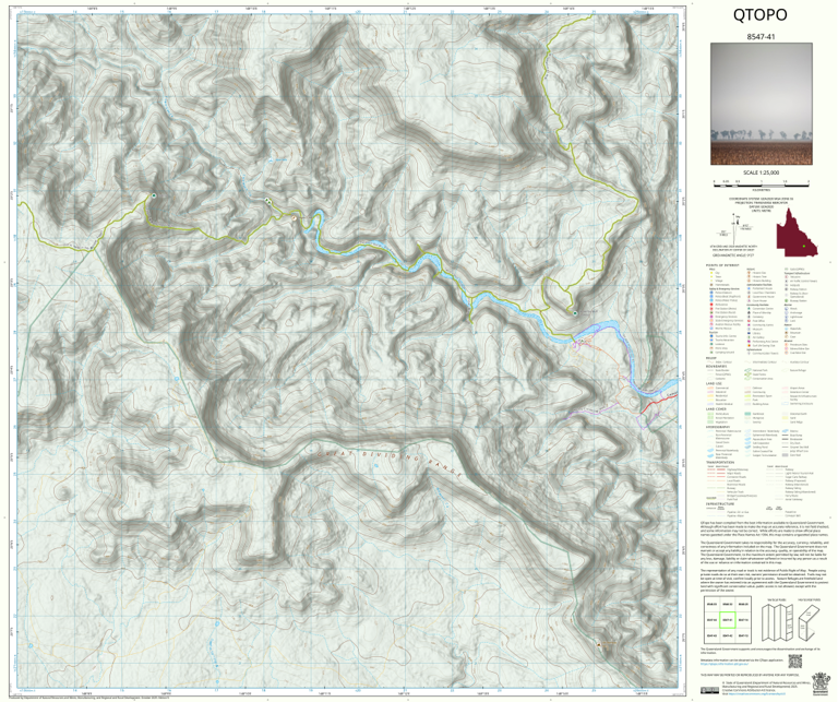 Eden (8547-41) Map by Department of Natural Resources and Mines ...
