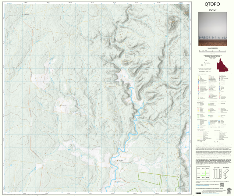 Eden (8547-42) Map by Department of Natural Resources and Mines ...