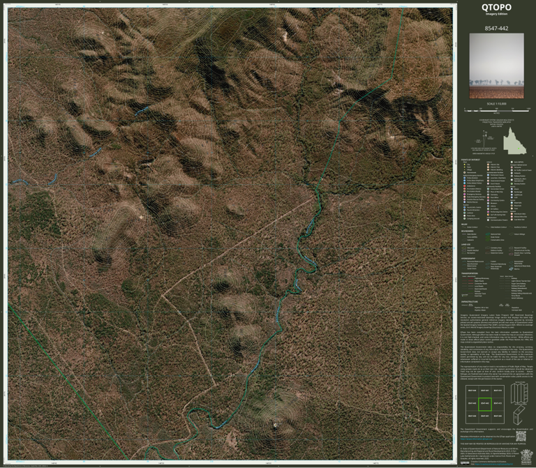 Eden (8547-442i) Map by Department of Natural Resources and Mines ...