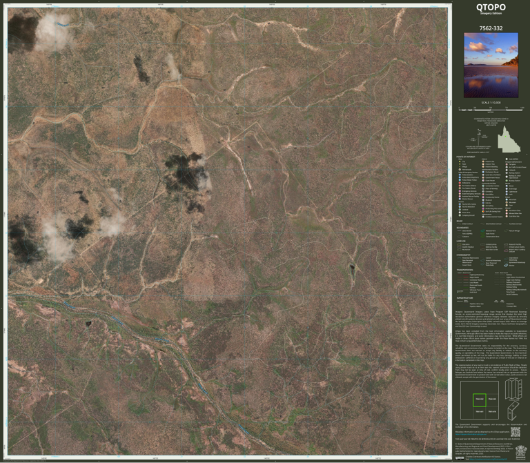 Edenvale (7562-332i) Map by Department of Natural Resources and Mines ...