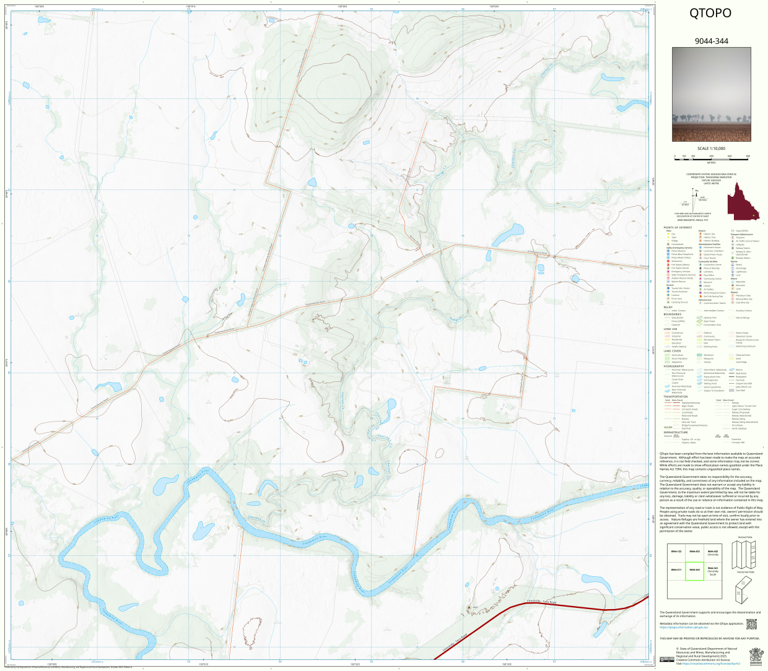 Eldnar Vale (9044-344) Map by Department of Natural Resources and Mines ...