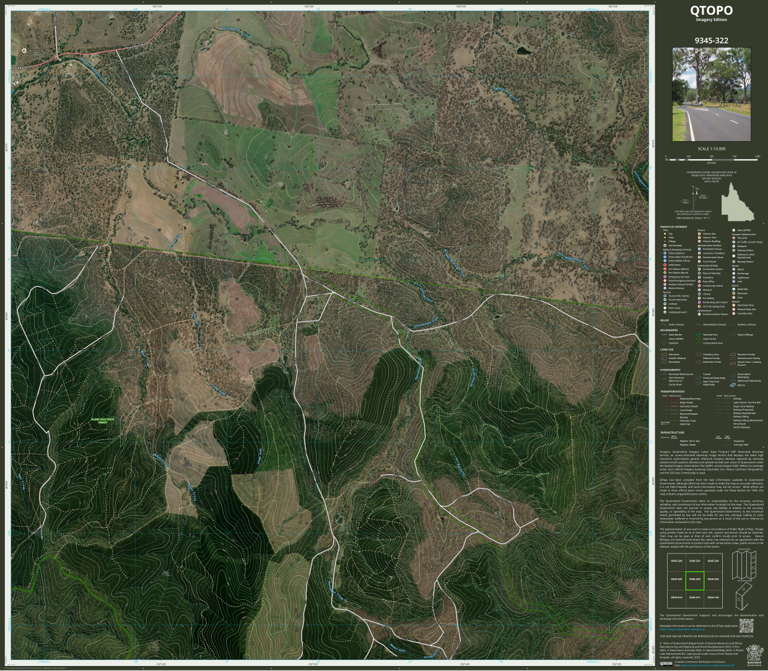Elgin Vale (9345-322i) Map by Department of Natural Resources and Mines ...