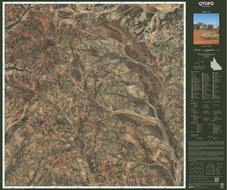 Elizabeth Springs (7051-13i) Map by Department of Natural Resources and ...