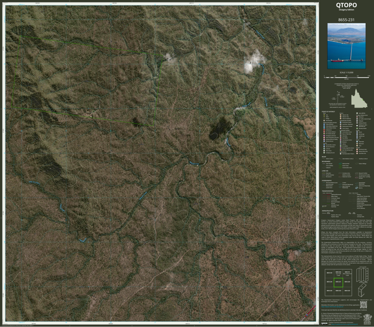 Epsom (8655-231i) Map by Department of Natural Resources and Mines ...