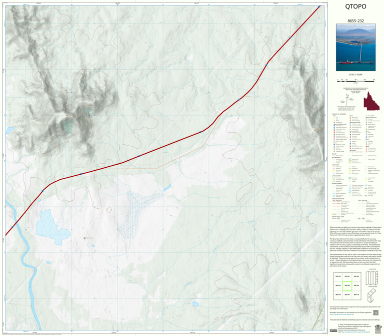 Epsom (8655-232) Map by Department of Natural Resources and Mines ...