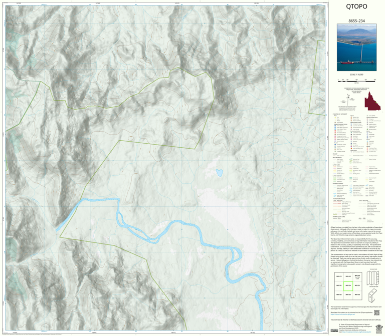 Epsom (8655-234) Map by Department of Natural Resources and Mines ...