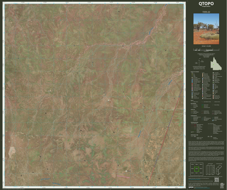 Eulolo (7255-22i) Map by Department of Natural Resources and Mines ...