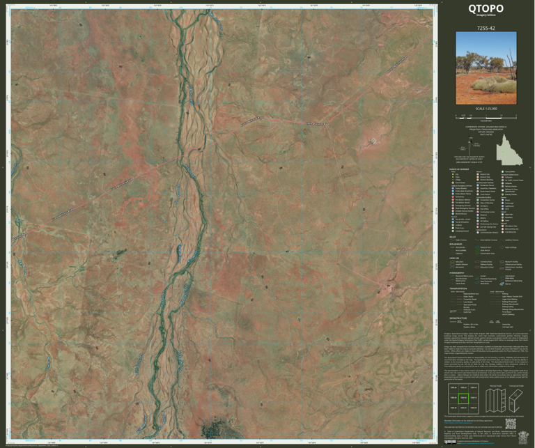 Eulolo (7255-42i) Map by Department of Natural Resources and Mines ...