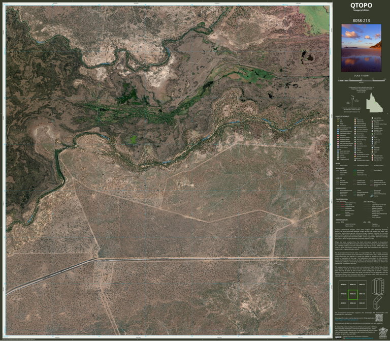 Eumara (8058-213i) Map by Department of Natural Resources and Mines ...
