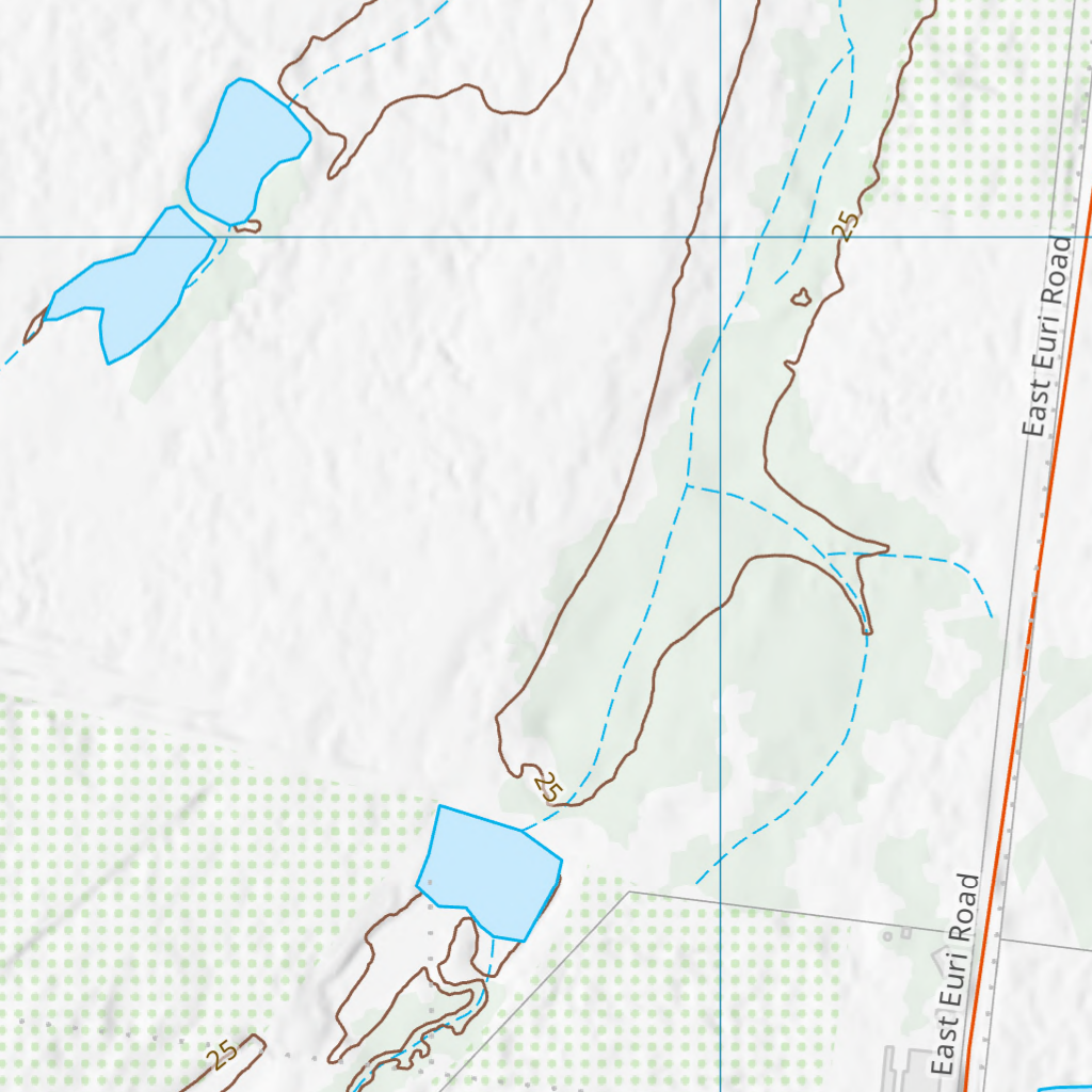Euri Euri Creek (8557-442) Map by Department of Natural Resources and Mines ...
