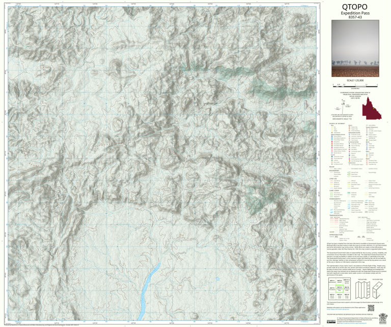 Expedition Pass (8357-43) Map by Department of Natural Resources and ...