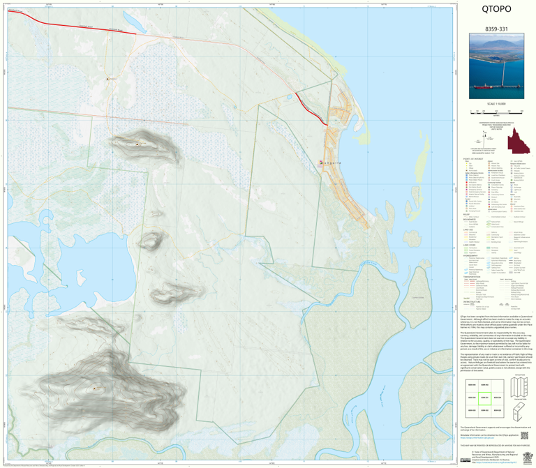 Feltham Cone (8359-331) Map by Department of Natural Resources and ...