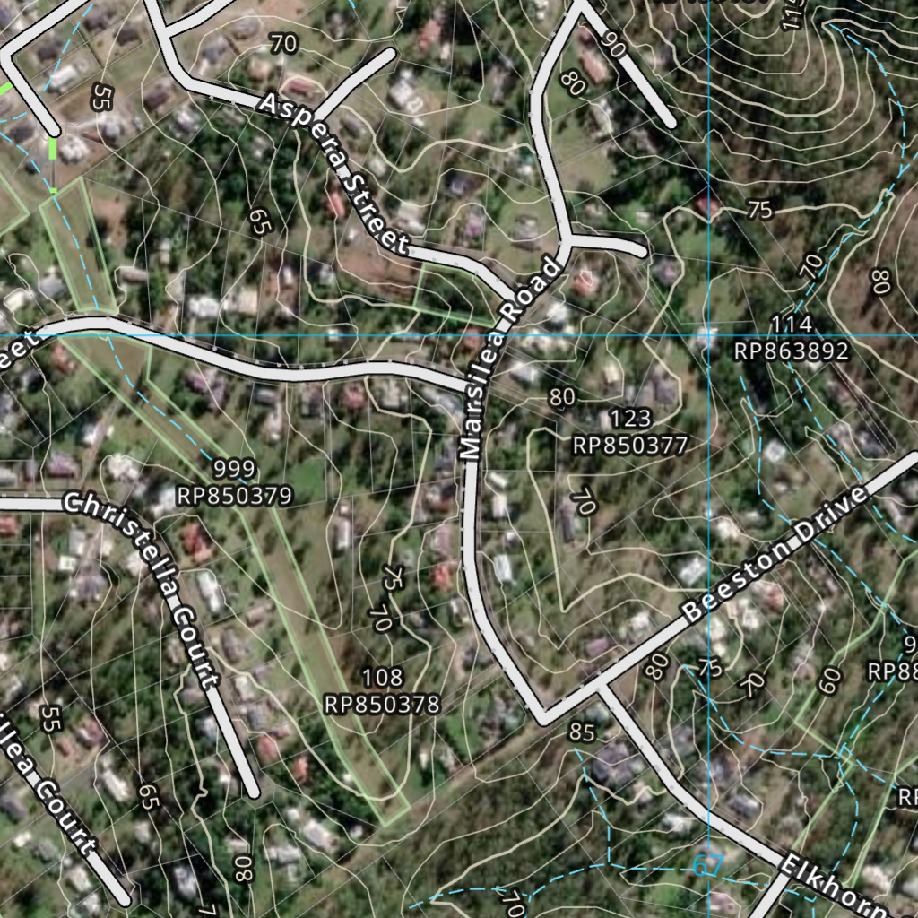 FERNVALE (9443-323i) Map by Department of Natural Resources and Mines ...
