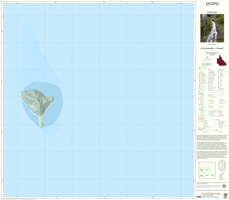 Frankland Islands (8163-434) Map by Department of Natural Resources and ...