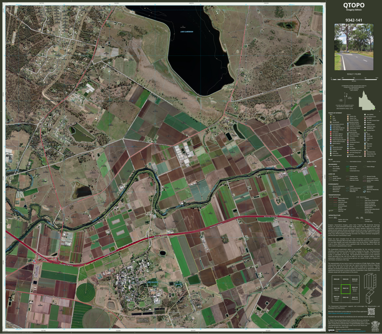 Gatton (9342-141i) Map by Department of Natural Resources and Mines ...