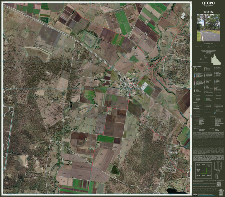Gatton (9342-142i) Map by Department of Natural Resources and Mines ...