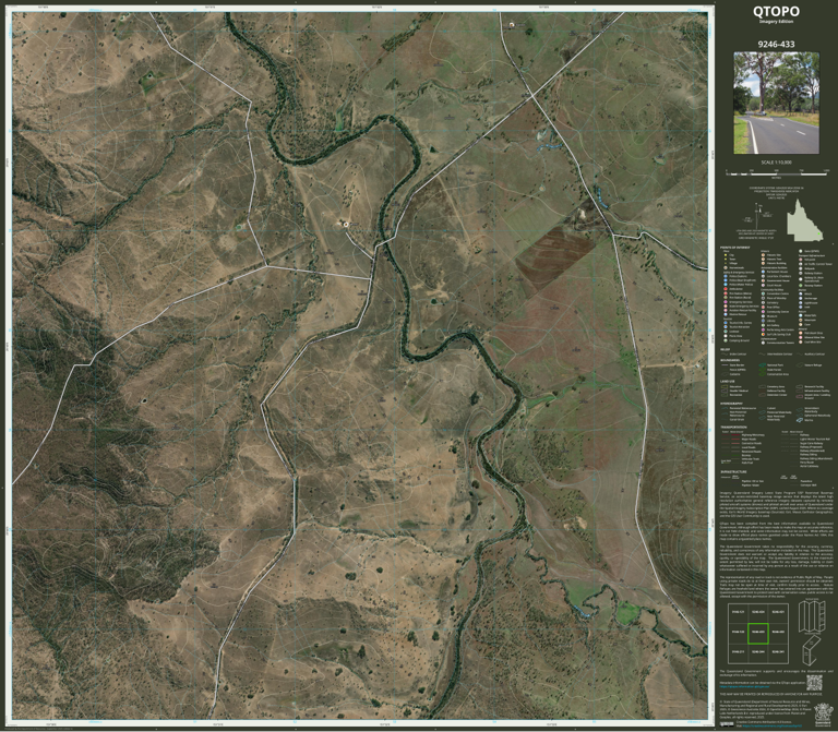 Gayndah (9246-433i) Map by Department of Natural Resources and Mines ...