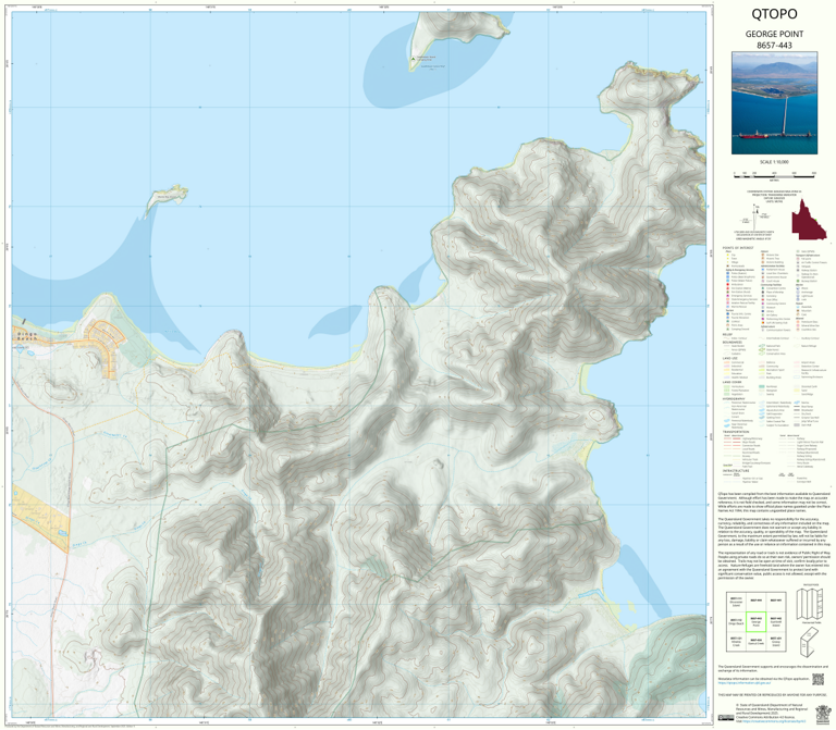 George Point (8657-443) Map by Department of Natural Resources and ...