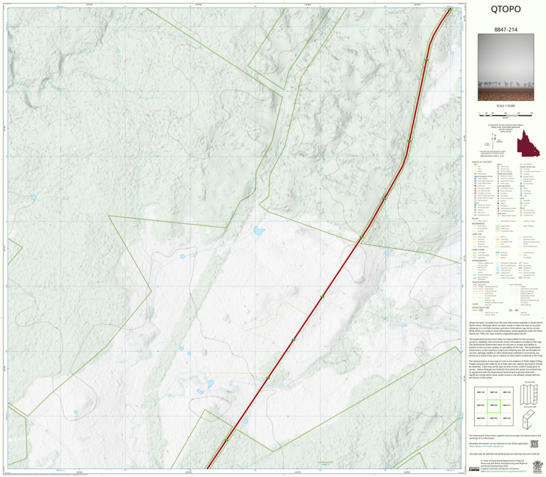 Gilbert Range (8847-214) Map by Department of Natural Resources and ...