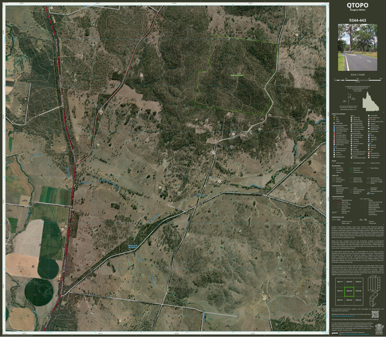 Glan Devon (9344-443i) Map by Department of Natural Resources and Mines ...