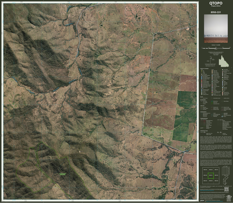 Gogango Range (8950-331i) Map by Department of Natural Resources and ...