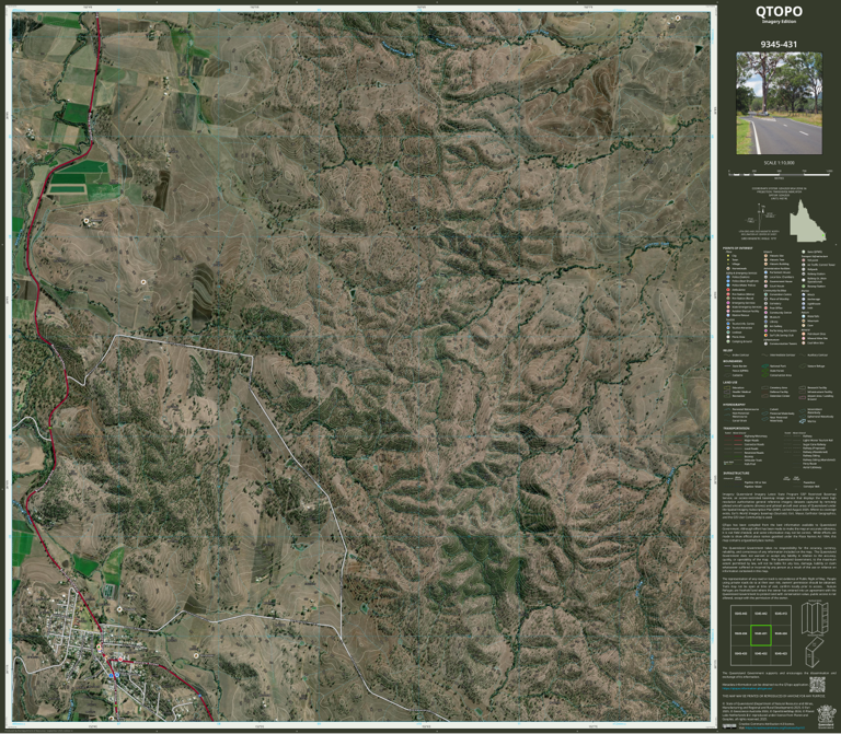 Goomeri (9345-431i) Map by Department of Natural Resources and Mines ...