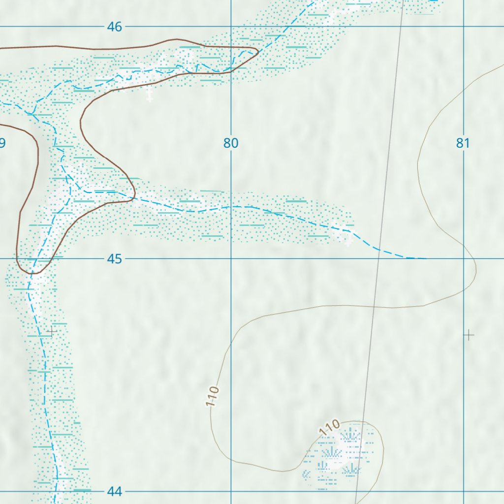 Goose Swamp (7468-32) Map by Department of Natural Resources and Mines ...