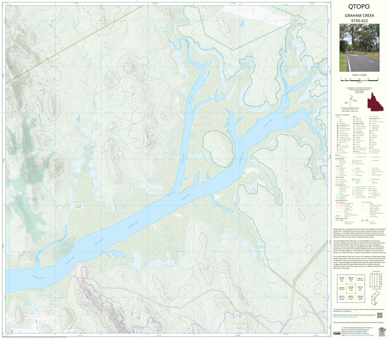 Graham Creek (9150-422) Map by Department of Natural Resources and ...