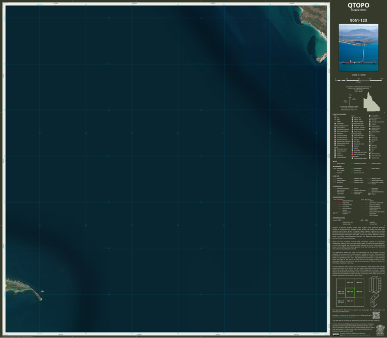 Great Keppel (9051-123i) Map by Department of Natural Resources and ...