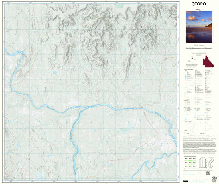 Greenvale (7960-33) Map by Department of Natural Resources and Mines ...