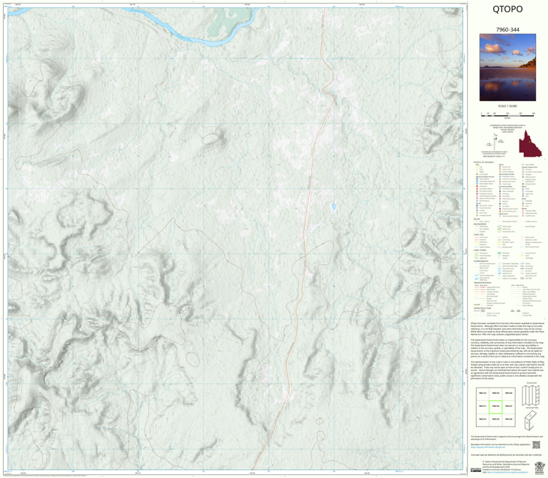 Greenvale (7960-344) Map by Department of Natural Resources and Mines ...