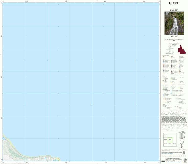 Halifax Bay (8160-223) Map by Department of Natural Resources and Mines ...