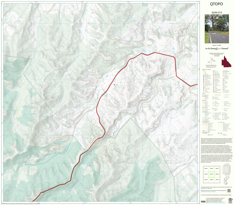 Halys Round Mountain (9244-313) Map by Department of Natural Resources ...