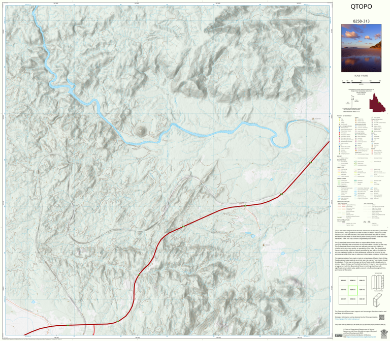 Haughton Valley (8258-313) Map by Department of Natural Resources and ...