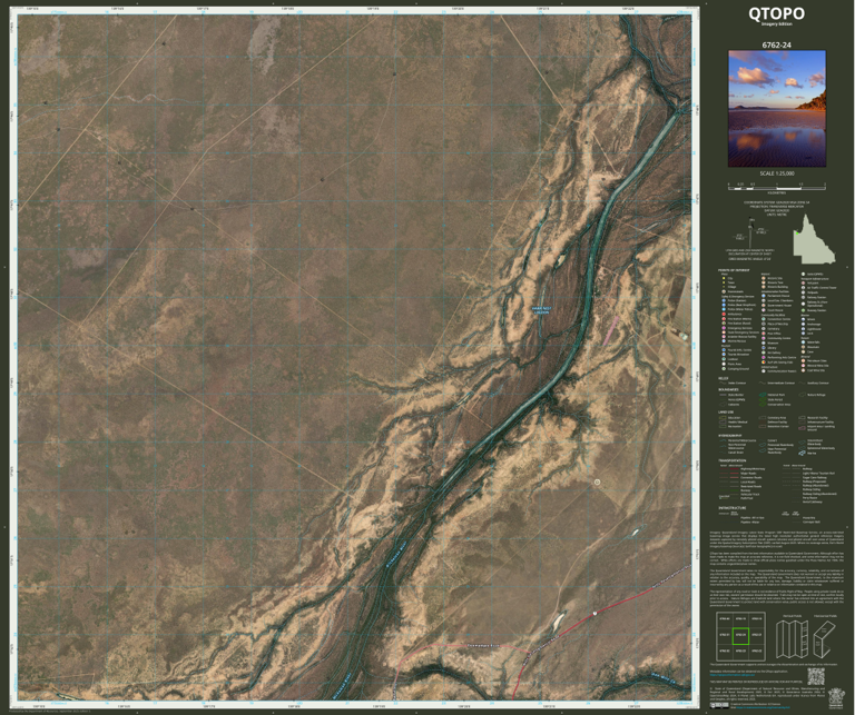 Hawk Nest Lagoon (6762-24i) Map by Department of Natural Resources and ...