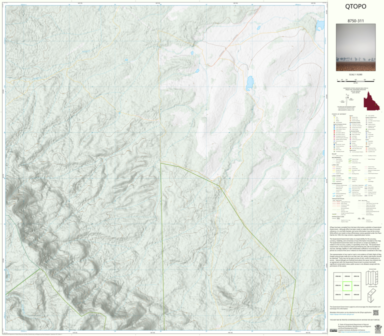 Hazelmere Creek (8750-311) Map by Department of Natural Resources and ...