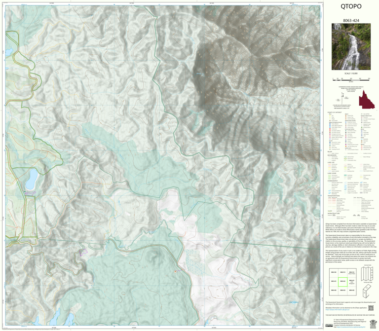 Heales Monument (8063-424) Map by Department of Natural Resources and ...
